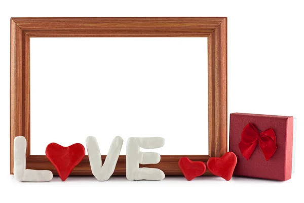 Ahşap çerçeve şenlikli