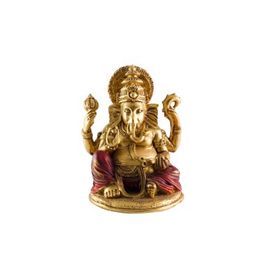 Figurine of Hindu God Ganesha clipart