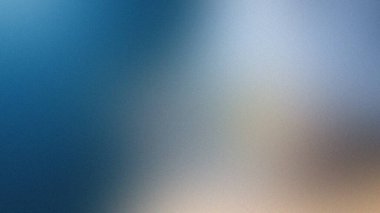 Kumlu dokuya sahip soyut bir gradyan arkaplan ve mavi-bej renk değişimi.