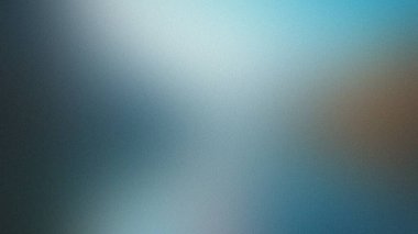 İnce kahverengi tonlu ve tahıl desenli mavi ve gri bir gradyan dağınık bir arkaplan oluşturur..