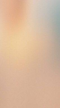 Yumuşak şeftali renginde bulanık bir arkaplan ve ince desenli açık mavi tonlar..