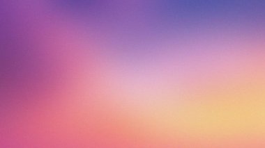 Pastel bir gradyan mor, beyaz ve sarı renkleri ince bir dokuyla harmanlar..