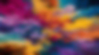 Canlı renklerin soyut bir karışımı. Buzlu cam desen etkisi, pürüzsüz ve akışkan..