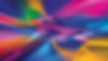 Soyut renkli ışık çizgileri dikey çizgilerin arkaplanında bulanıklaşır. Ayrıntıları ve titreşimi temizle...