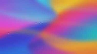 Canlı, bulanık, soyut renkli arkaplanı kaplayan buzlu cam dokusu.