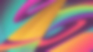 Mercan, sarı, pembe ve mor renkli girdap eğimleriyle soyut arkaplan.