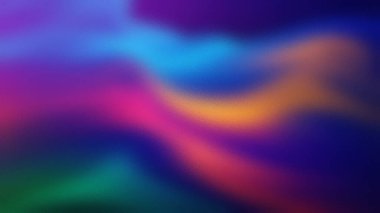 Bulanık soyut girdap dalgaları mor, mavi, pembe ve turuncu..