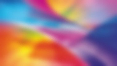 Donmuş cam deseni ve bulanık gökkuşağı renkleriyle renkli soyut bir arkaplan..