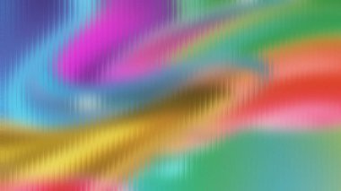 Renkli soyut akış şekilleri dikey çizgiler desen pembe mavi yeşil ve kırmızı