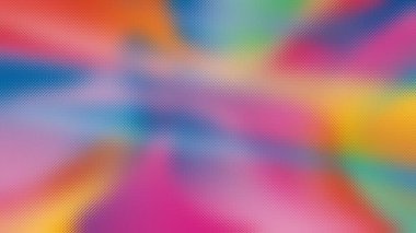 Donmuş cam desenli ve pembe, mavi ve sarı karışımlı soyut arkaplan.