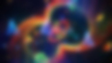 Buzlu cam efektli koyu soyut bokeh ışıklarını gösteren arkaplan: soyut,...