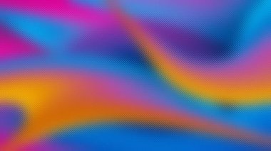 Pembe, mavi, turuncu ve mor rengin soyut bir gradyanı var. Ayrıntıları temizle...