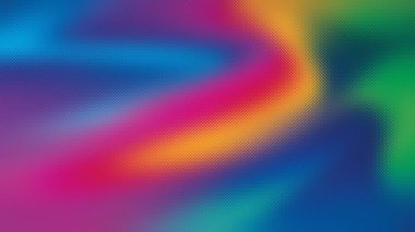 Mavi, pembe ve yeşil renkli soyut girdap eğimli buzlu cam dokusu..