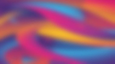Pembe, turuncu, sarı ve mor renklerin bulanık bir gradyanı olan buzlu cam dokusu..
