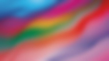 Çapraz soyut renk eğimli, gökkuşağını andıran buzlu cam dokusu..