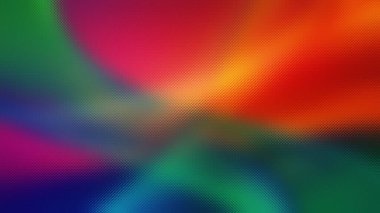 Donmuş cam dokusuna yayılmış canlı bir renk gradyanı, yumuşak bir soyut yaratıyor....