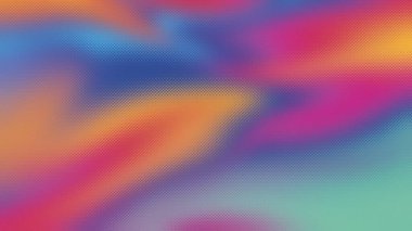 Donmuş cam desenli soyut, bulanık renkli bir gradyan. Ayrıntıları ve canlı renkleri temizle...