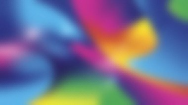 Kıvrımlı kıvrımlı renkleri ve bulanık soyut şekilleri olan buzlu cam doku. Ayrıntıları temizle ...