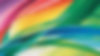 Soyut arkaplan, gökkuşağı renkli köşegen çizgileri ve donmuş doku efektiyle.