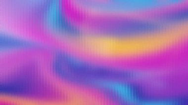 Yumuşak, bulanık bir pembe, mor, mavi ve sarı gradyan..