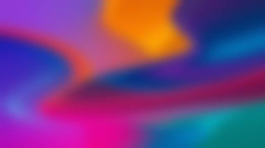 Morun, turuncunun, mavinin, pembenin ve donuk cam dokusunun kıvrımlı kıvrımları..