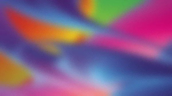 Morun, mavinin, pembenin, turuncunun ve yeşil rengin canlı bir gradyanı olan buzlu cam dokusu..