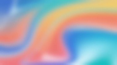 Arkaplanda canlı gökkuşağı gradyanı ve buzlu cam efekti var.:...