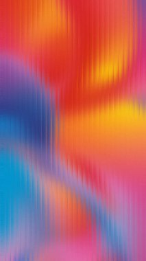 Kırmızı turuncu ve pembe bir gradyanı gösteren bulanık dikey çizgilerle soyut arkaplan.