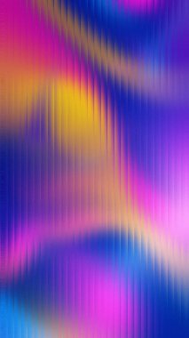 Dikey çizgi dokusuna sahip mor pembe ve mavinin soyut dalgalı gradyanı...