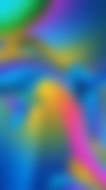 Donmuş cam dokusu mavi, sarı, pembe ve yeşil renklerin soyut bir karışımını kaplar....