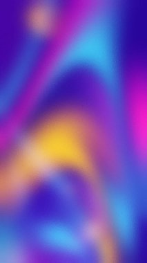 Bulanık mor, mavi, pembe ve sarı soyut dalgalı buzlu cam dokusu..