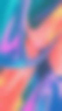 Pembe, mavi, mor ve sarı anahtar sözcüklerin canlı ve soyut karışımını gösteren bir karışım:...