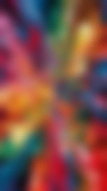 Bulanık soyut arkaplan, canlı renkler ve buzlu cam dokusu. Detaylar ve titreşimler net....