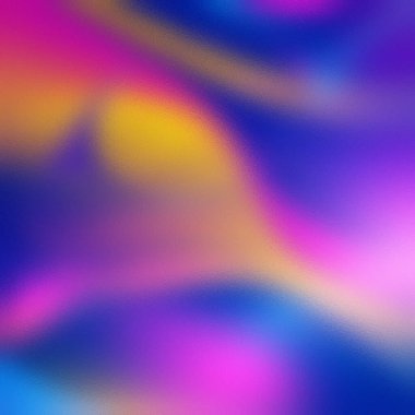 Yumuşak, soyut pembe, sarı, mavi ve mor renk karışımlı buzlu cam deseni..