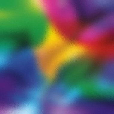 Canlı renk değişimleri ve buzlu cam dokusu içeren bulanık ve soyut bir arkaplan..