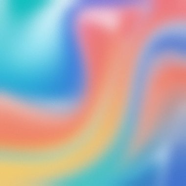 Mavi turuncu ve pembe renkli, parlak bir tropikal renk girdabı olan buzlu cam doku.