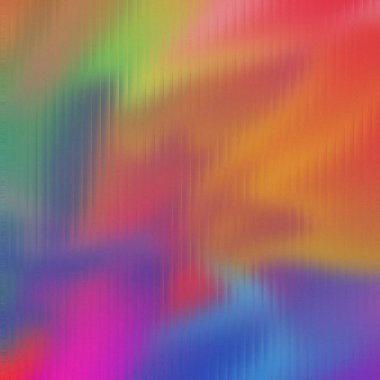 Renkli soyut bulanık şekiller ve ince buzlu cam dikey çizgi dokusu. Ayrıntıları temizle ...