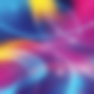 Mavi, mor, pembe ve sarı renkli soyut girdaplı buzlu cam deseni..