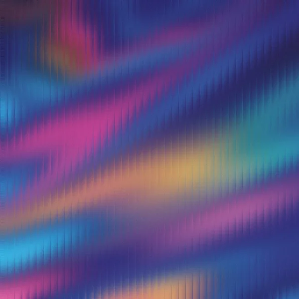 Mavi mor soyut değişim dalgaları dikey çizgi deseni pembe turuncu ve sarı