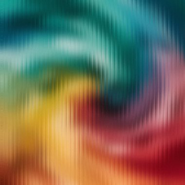 Donmuş cam dokusunda soyut girdap deseni, turuncu ve kırmızı. Ayrıntıları temizle...