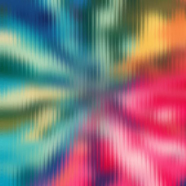 Girdap mavisi, pembe, sarı, yeşil renk ve çizgilerle dolu canlı soyut bir arkaplan.