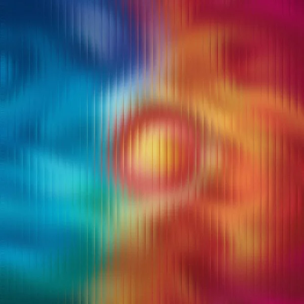 Dikey buzlu cam dokusunda mavi ve turuncu karışımlı dinamik girdaplar. Ayrıntıları temizle...