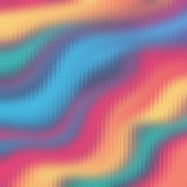 Dalgalı soyut renk, dikey çizgiler ve parlak, yumuşak renklerle harmanlanır. Açık detaylar ve canlı eş...