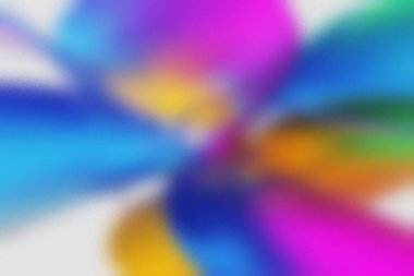 Beyaz bir arkaplan üzerinde donmuş bir dokuya sahip renkli soyut girdaplar. Ayrıntıları ve titreşimi temizle...