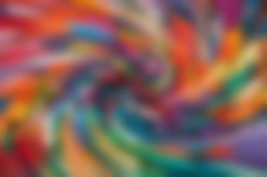 Hareketli soyut renkler kıvrılır ve buzlu cam deseniyle harmanlanır dinamik bir desen oluşturur..