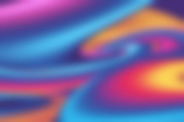 Pembe, turuncu ve sarı renkli buzlu cam desenli canlı soyut bir gradyan..