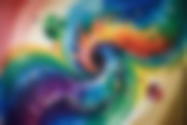 Donmuş desenli ve karanlık merkezli soyut gökkuşağı renkleri. Ayrıntıları ve vibrasyonu temizle...