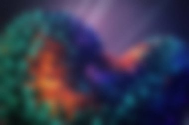 Donmuş cam desenli koyu soyut turuncu ve mavi girdap. Ayrıntıları ve titreşimi temizle...