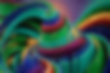 Koyu deniz mavisi ve zümrüt yeşili kıvrımlar, buzlu cam dokusuyla canlı ve soyut bir şekil oluşturur....