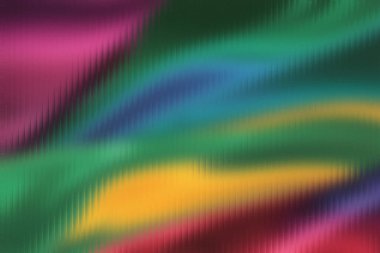 Dikey çizgi dokusuna sahip soyut renkli dalgalı şekiller, canlı akışkan hareketler. Ayrıntıları temizle...